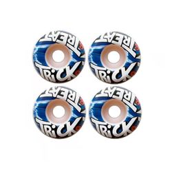 Roda Trick Treat Logo Azul 51mm - 5696 - DREAMS SKATESHOP