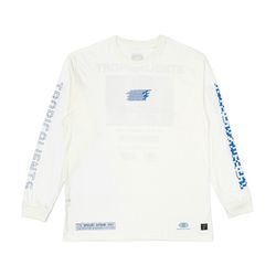 Longsleeve Tropicalients Interference White - 440 - DREAMS SKATESHOP
