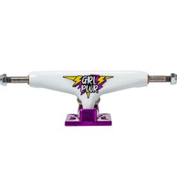 Truck Intruder Girl Power Mid 139mm White - 3966 - DREAMS SKATESHOP