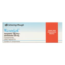 Microdiol Desogestrel 150mcg + Etinilestradiol 30m... - Drogacenter