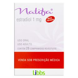  Natifa Estradiol 1mg 28 comprimidos - 789609 - Drogacenter