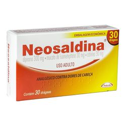 Neosaldina Dipirona 300mg + Mucato de Isometepteno... - Drogacenter