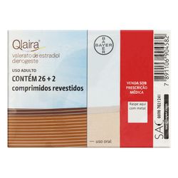  Qlaira 3mg + 2mg 28 comprimidos - 4582 - Drogacenter