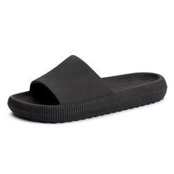 Chinelo Nuvem Feminino Preto - NUVEM-PRETO - DROP FIT