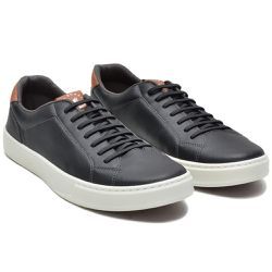 Sapatênis Casual Masculino Preto - Ref: 1001S - 10... - DROP FIT
