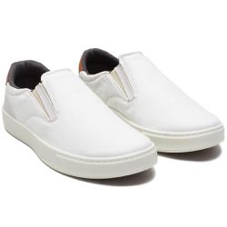 Sapatênis Slip-On Casual Masculino Areia - Ref: 10... - DROP FIT