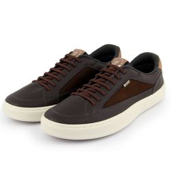 Sapatênis Casual Masculino Marrom - Ref: 1005S - 1... - DROP FIT