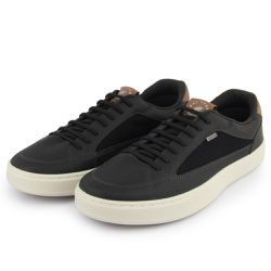 Sapatênis Casual Masculino Preto - Ref: 1005S - 10... - DROP FIT