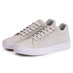 Tênis Casual Feminino Off-White - Ref: 8402 - 8402... - DROP FIT