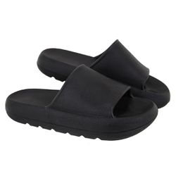 Chinelo Nuvem Preto Monocolor - Ref: Chinelo Nuvem... - DROP FIT