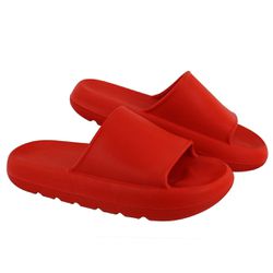 Chinelo Nuvem Vermelho Monocolor - Ref: Chinelo Nu... - DROP FIT