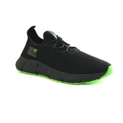 Tênis T-Box Ultra Leve Unissex – Preto Verde - Ult... - DROP FIT