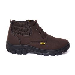 Bota de Segurança Masculina Adventure Thor Café, C... - DROP FIT