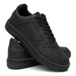 Tênis Masculino Casual Urbano PRETO REF 3011 - 301... - LORENZZO LOPEZ DROPSHIPPING