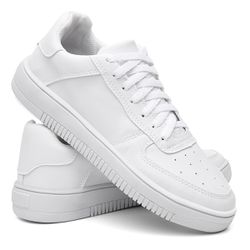 Tênis Masculino Casual Urbano BRANCO REF 3011 - 30... - LORENZZO LOPEZ DROPSHIPPING