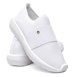 Tênis Feminino Meia - 3018 Branco - 3018.BCO - LORENZZO LOPEZ DROPSHIPPING