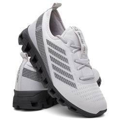 Tênis Masculino REF OPTIMUS / Branco+Preto - OPTIM... - LORENZZO LOPEZ DROPSHIPPING