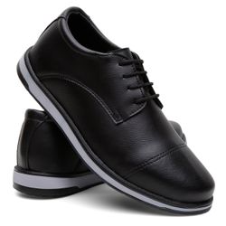 Sapato Masculino Oxford - Preto - OXFORD-P - LORENZZO LOPEZ DROPSHIPPING