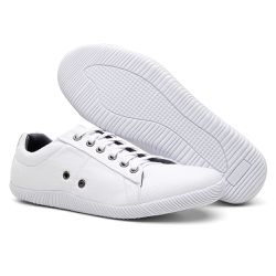 Tênis Sapatênis Casual Branco - 1515 - 1515B - LORENZZO LOPEZ DROPSHIPPING