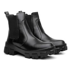 Coturno Feminino Elastico Fechado Tratorado - 5041 - Drop no Brasil