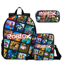 Kit Mochila Simples - ROBLOX - Drop no Brasil
