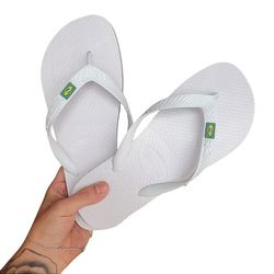 CHINELO HAVAIANAS MASCULINO - BRANCO - B-004 - Drop no Brasil