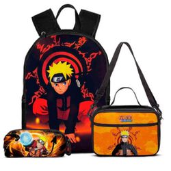 Kit Mochila Simples Naruto 3 - kitsimp/naruto3 - Drop no Brasil