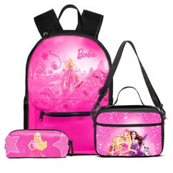 Kit Mochila c/ bolso Barbie - kitc/barbie - Drop no Brasil