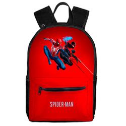 Mochila C/ Bolso Homem Aranha - mochila/homemaranh - Drop no Brasil