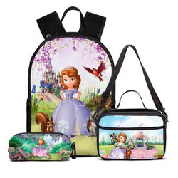 Kit Mochila Simples Princesa Sofia - kitsimp/princ... - Drop no Brasil