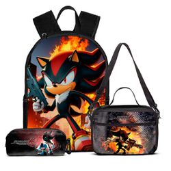 Kit Mochila Simples Sonic 1 - kitsimp/sonic1 - Drop no Brasil