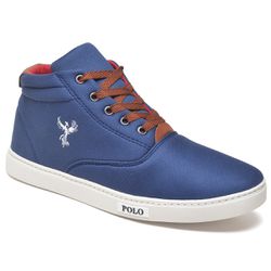 Sapatenis Bota Polo Masculino Azul - botapoloazl - Drop no Brasil