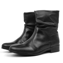 Bota Feminina Sanfonada - Preta - A001PT - Drop no Brasil