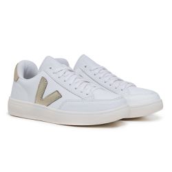 Tênis V-12 Branco Dourado - DROPSHOPONLINE