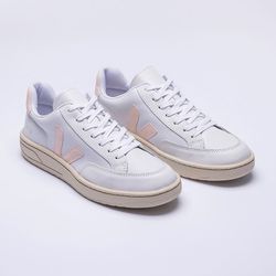 Tênis V-12 Branco Rosa - DROPSHOPONLINE