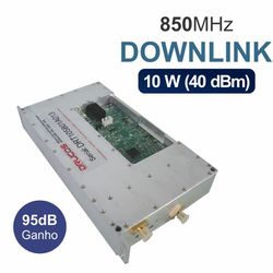 Módulo de Potência Downlink 850Mhz 40dBm 95dB - D... - DRUCOS