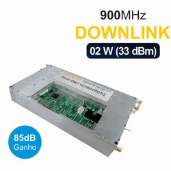 Módulo de Potência Downlink 900Mhz 33dBm 85dB - D... - DRUCOS