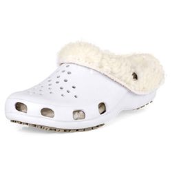 Babuche Antiderrapante Com Pelo BB33 Branco Soft W... - Duck Custom EPI