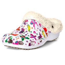 Babuche Antiderrapante Estampada Com Pelo BB34 Sof... - Duck Custom EPI