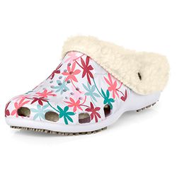 Babuche Antiderrapante Estampada Com Pelo BB34 Sof... - Duck Custom EPI