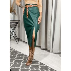 Saia Verde Midi - Jordana - 0033 - Duda Clothes