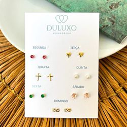 SEMANINHA DE BRINCOS - 3382 - DULUXO