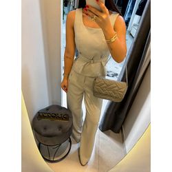 Conjunto alfaiataria Mica areia - 0696 - Duotti