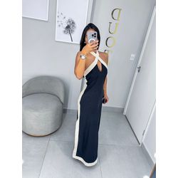 Vestido Estela preto - 11140 - Duotti