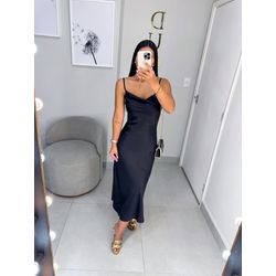 Vestido Jasmine preto - 11155 - Duotti