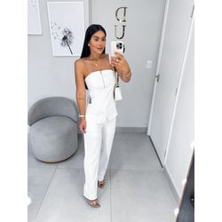 Conjunto alfaiataria Antônia branco - 06105 - Duotti