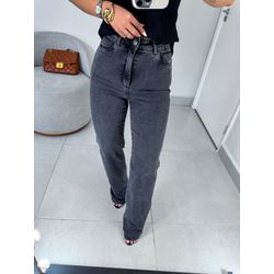 Wide leg elastano preta vintage - 01270 - Duotti