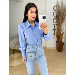 Camisa yvi Azul - 0660 - Duotti