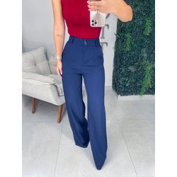 Calça alfaiataria íris azul - 01328 - Duotti