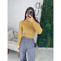 Body Tricot camelo - 0788 - Duotti